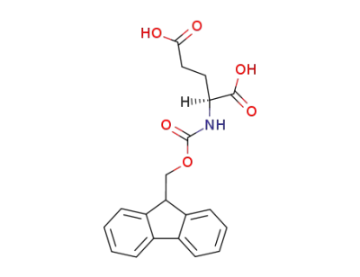 (S)-2-[{({9H-fluoren-9-yl}methoxy)carbonyl}amino]pentanedioic acid