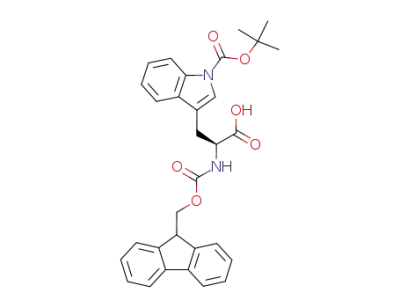3-[(S)-2-carboxy-2-(9H-fluoren-9-ylmethoxycarbonylamino)ethyl]indole-1-carboxylic acid tert-butyl ester